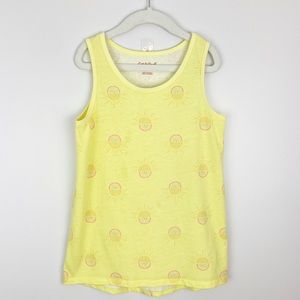 Cat & Jack - Medium Girls Yellow Sunshine Tank Top